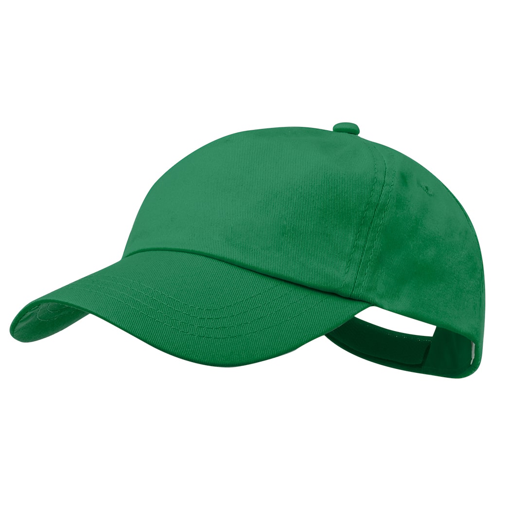Gorra de algodón unisex con cierre de velcro