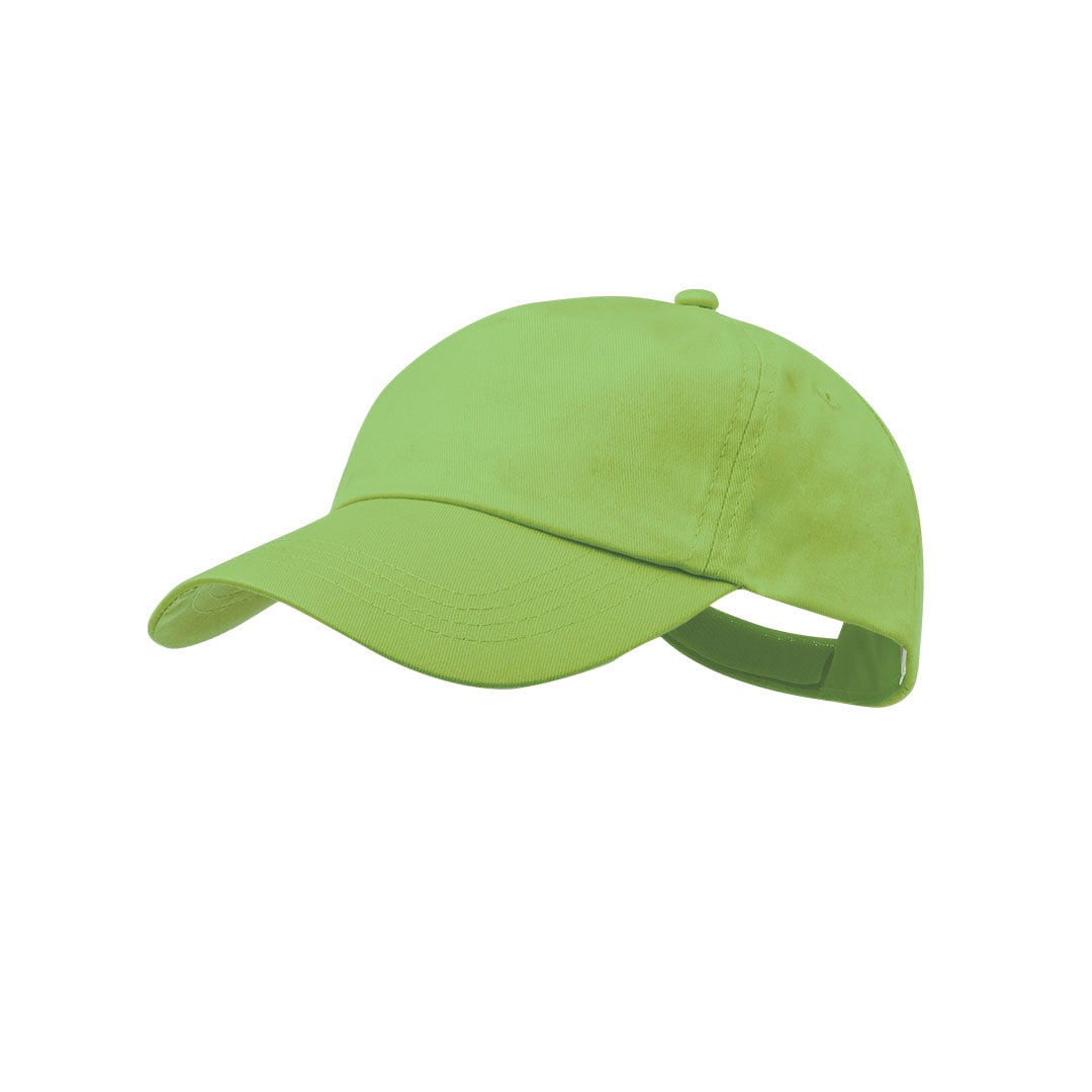 Gorra de algodón unisex con cierre de velcro
