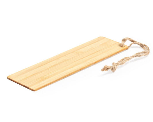 Marcapáginas Ecológico de Bambú con Cordón de Yute