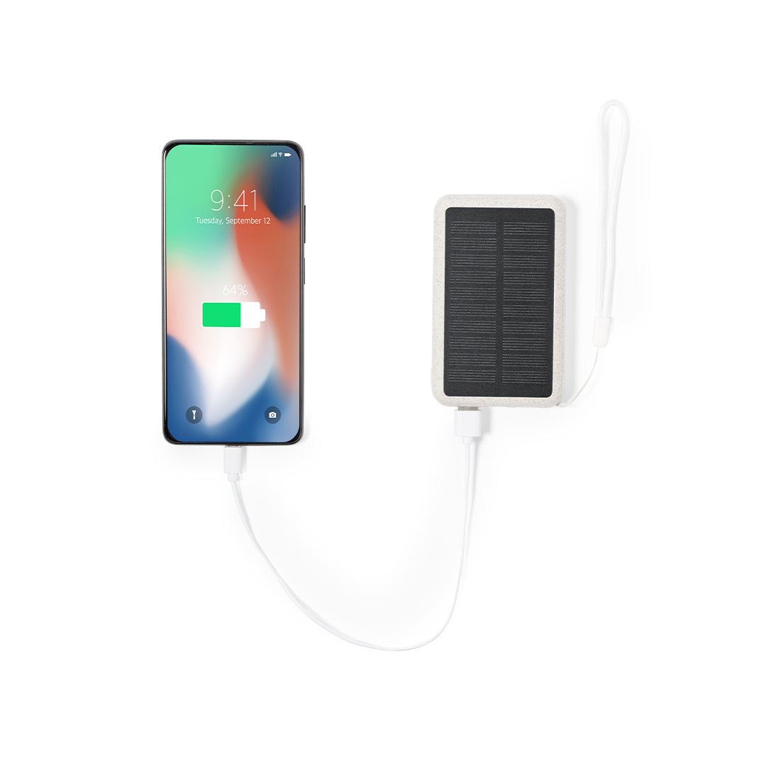 Power Bank Sostenible de Caña de Trigo