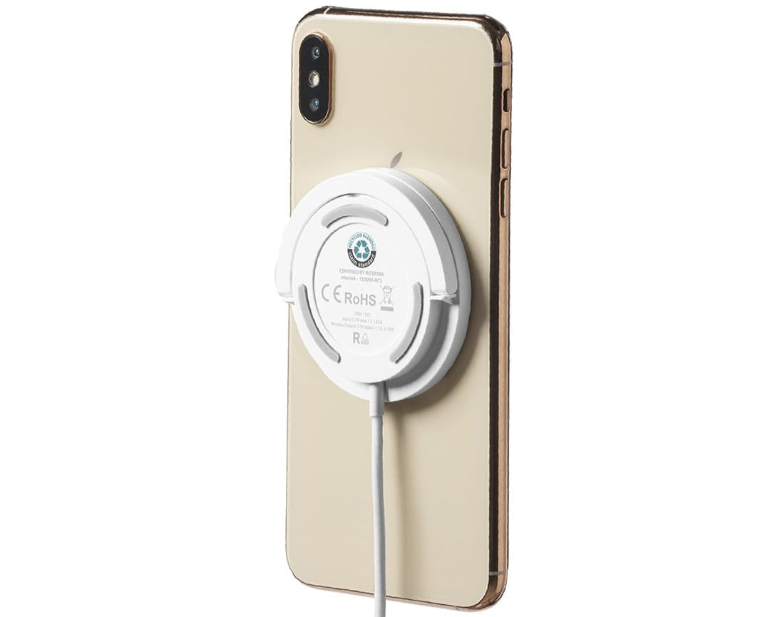 Power Bank inalámbrico magnético 10W en RABS reciclado