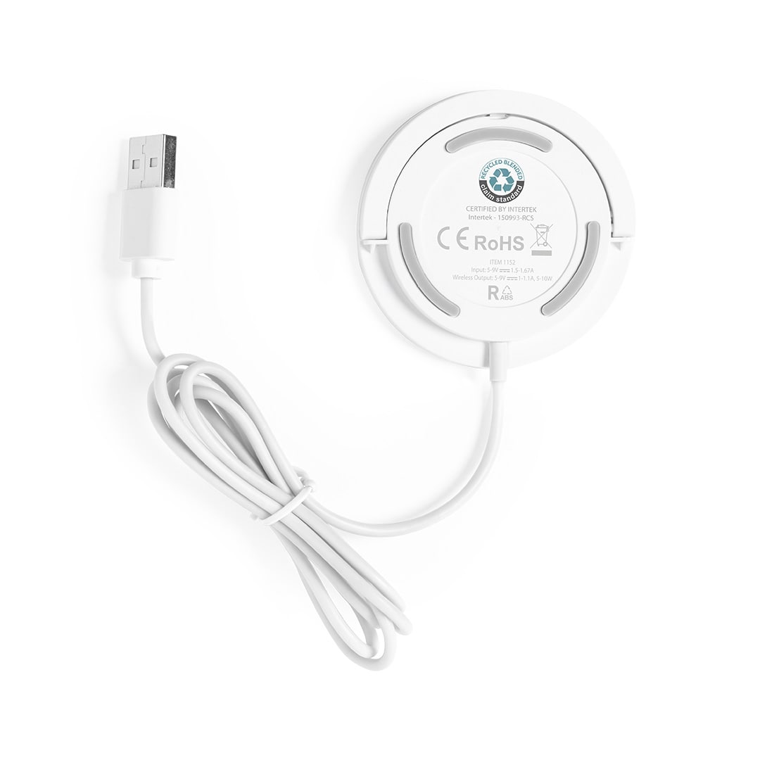 Power Bank inalámbrico magnético 10W en RABS reciclado