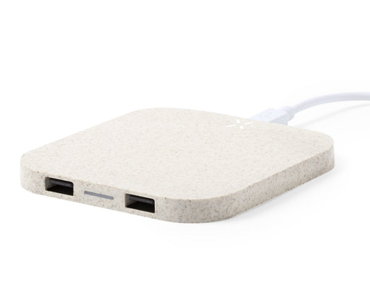 Power bank nature – Inalámbrico y USB Dual, Eco-Friendly