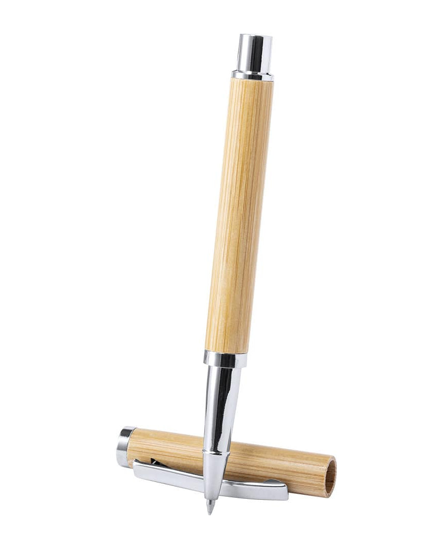 Bolígrafo Ecológico Bamboo Pro – Tinta Azul Carga Jumbo