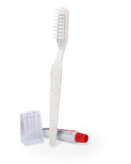 Set dental cepillo de dientes caña de trigo