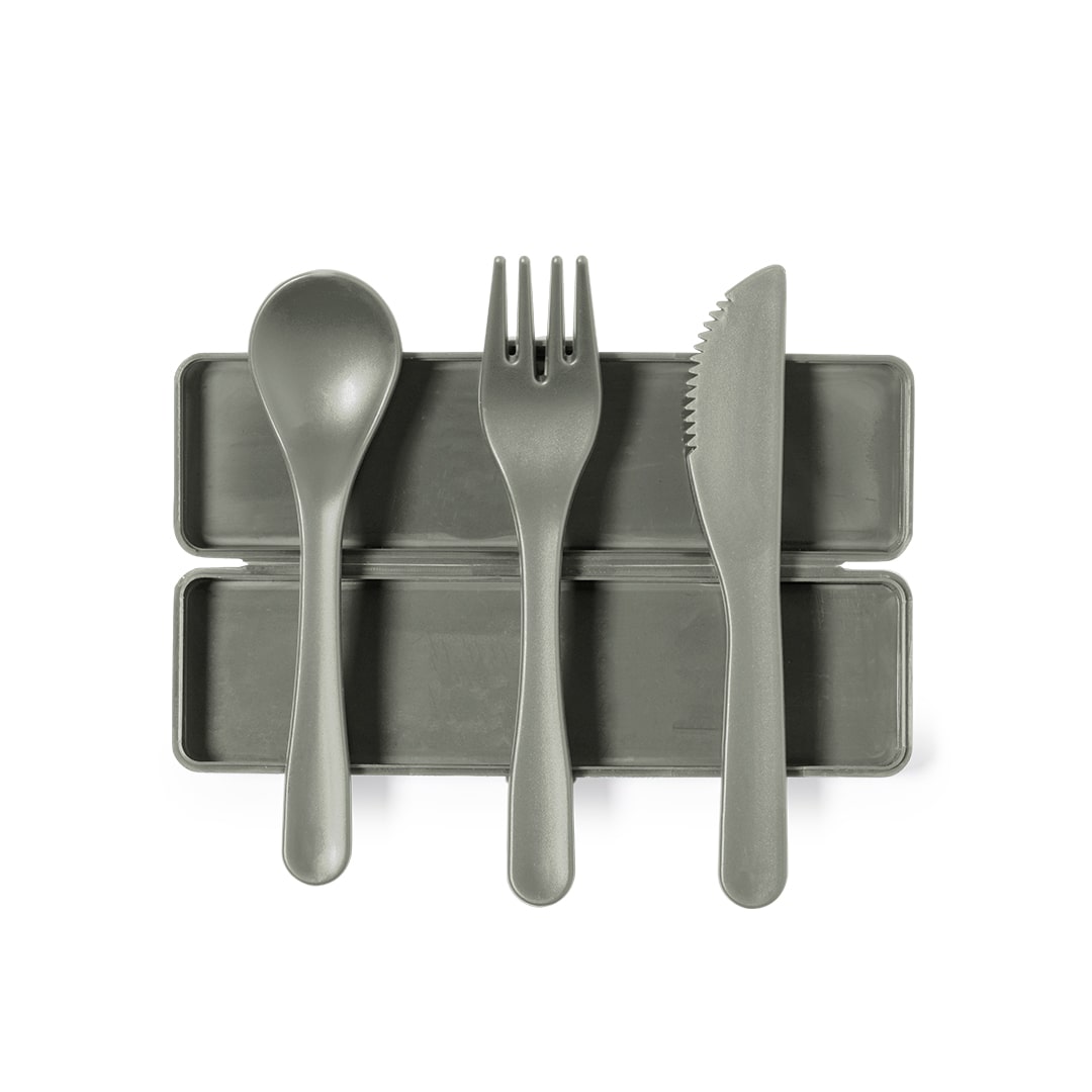 Set de Cubiertos en PP Reciclado – 3 Piezas