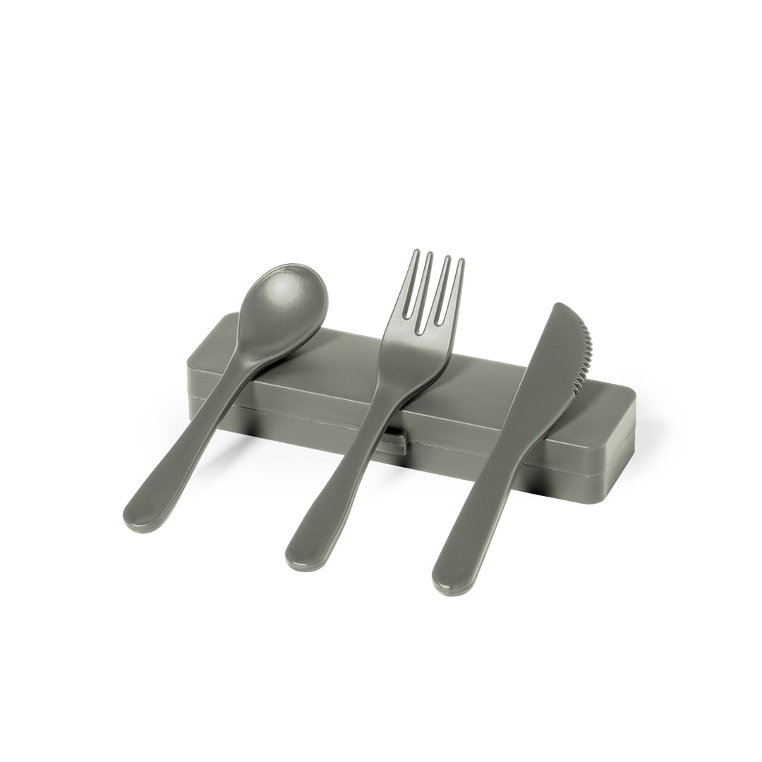 Set de Cubiertos en PP Reciclado – 3 Piezas