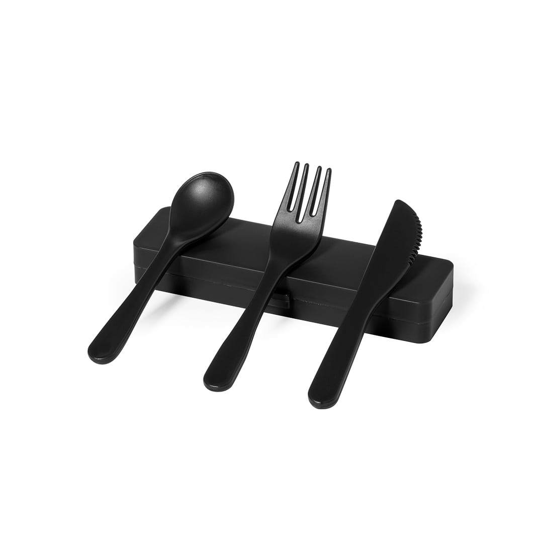 Set de Cubiertos en PP Reciclado – 3 Piezas