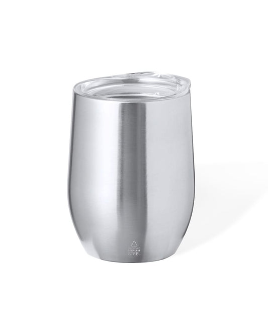 termo para cafe pequeño de plata 