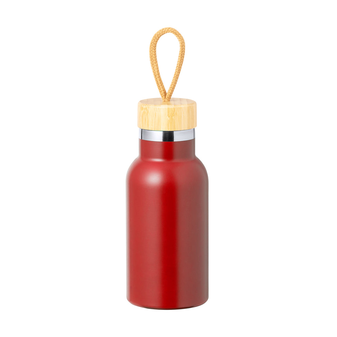 350 ml stainless steel thermal bottle with rope