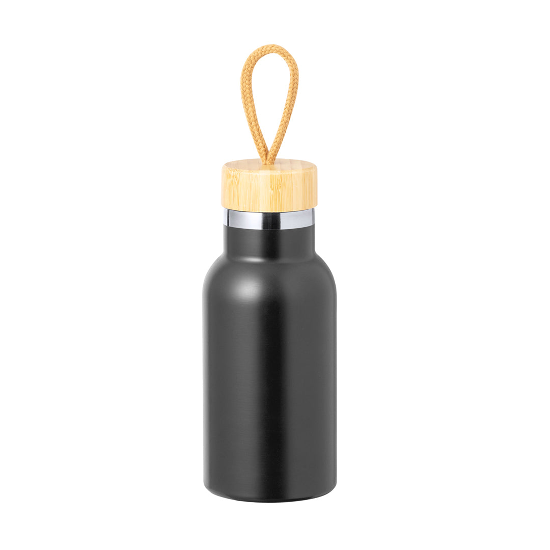 350 ml stainless steel thermal bottle with rope