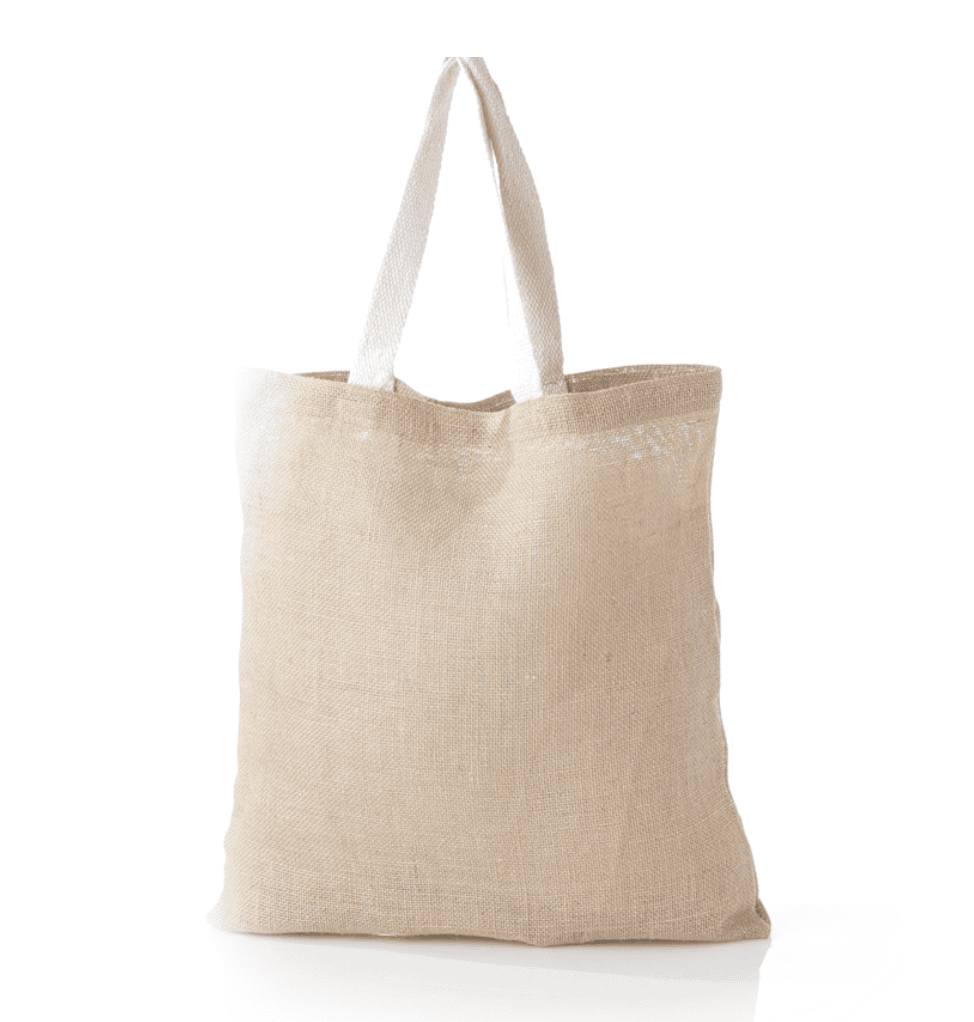 bolsa yute trasera