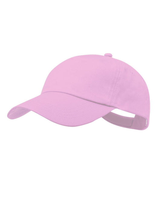 gorra algodón rosa