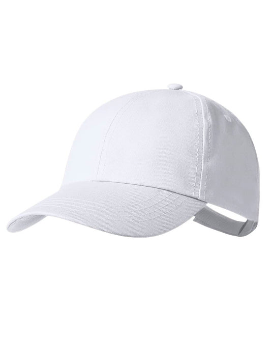 gorra velcro blanca