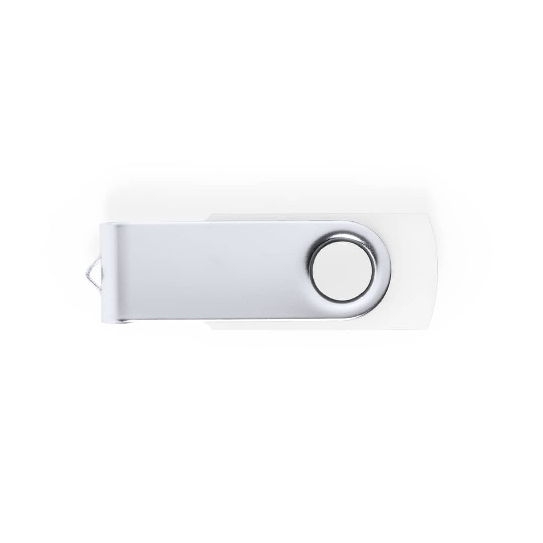 usb personalizable blanco